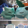 Bulbasaur and Ivysaur planter