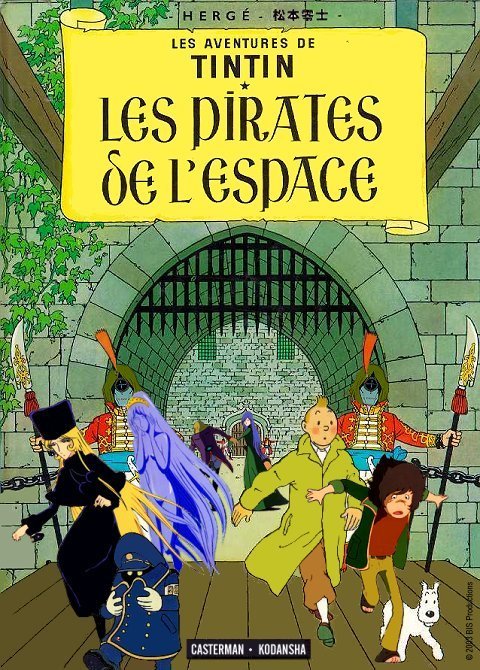 Tintin et les pirates...