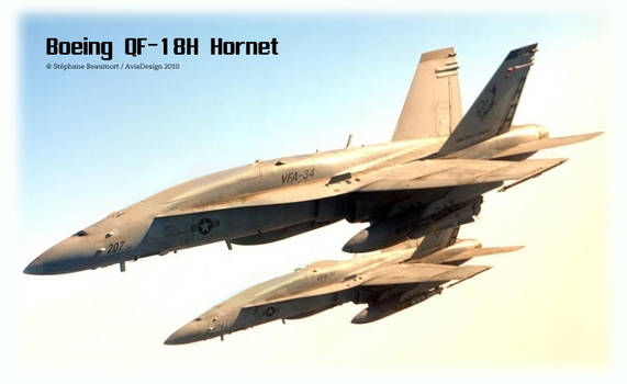 Boeing QF-18H Hornet UCAV