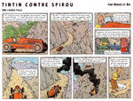 Tintin contre Spirou: une course folle by Bispro
