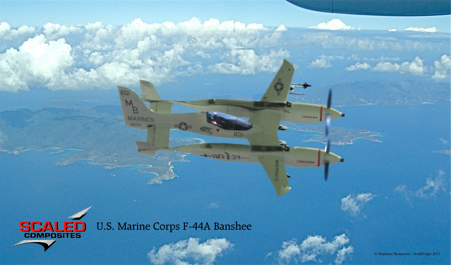 Scaled Composites F-44A Banshee (''Pond Fighter'')