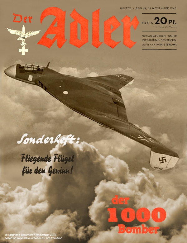 Der Adler - Focke-Wulf 1000 x 1000 x 1000 bomber by Bispro