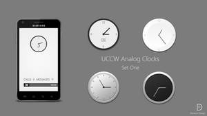 UCCW Analog Clock Set One