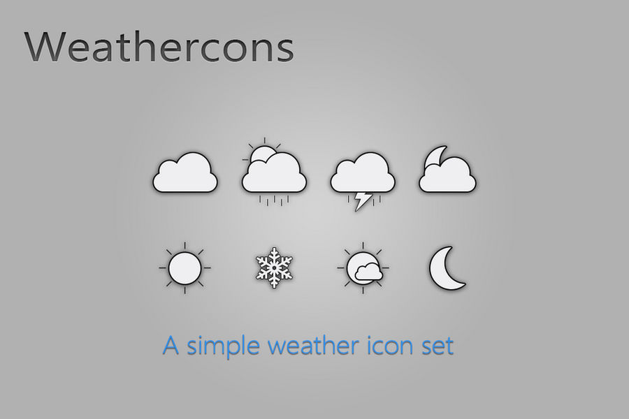 Weathercons