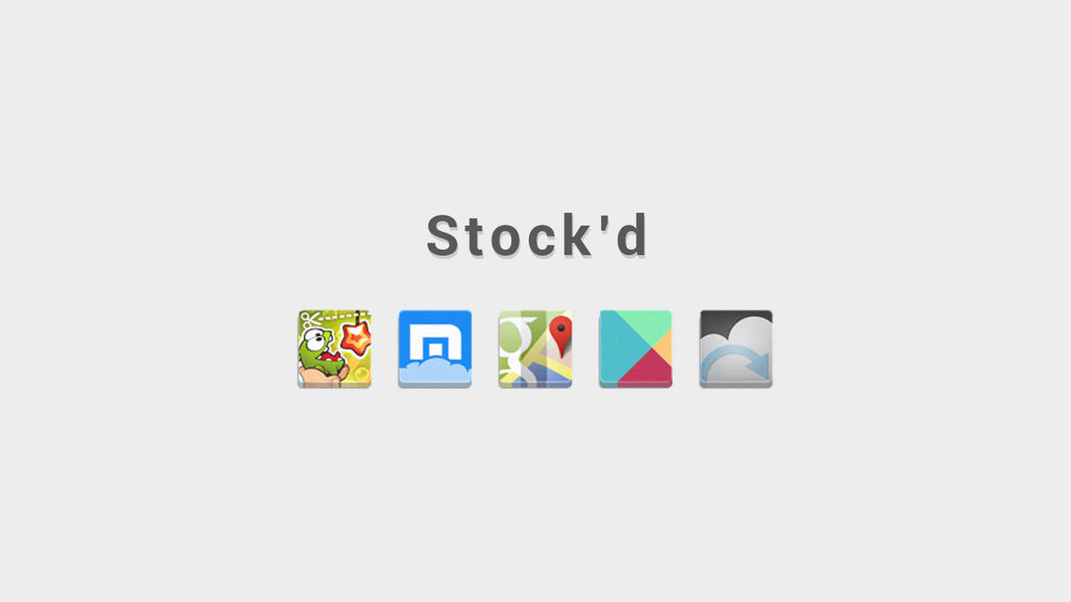 Stock'd Icons for Android by AlexJMiller