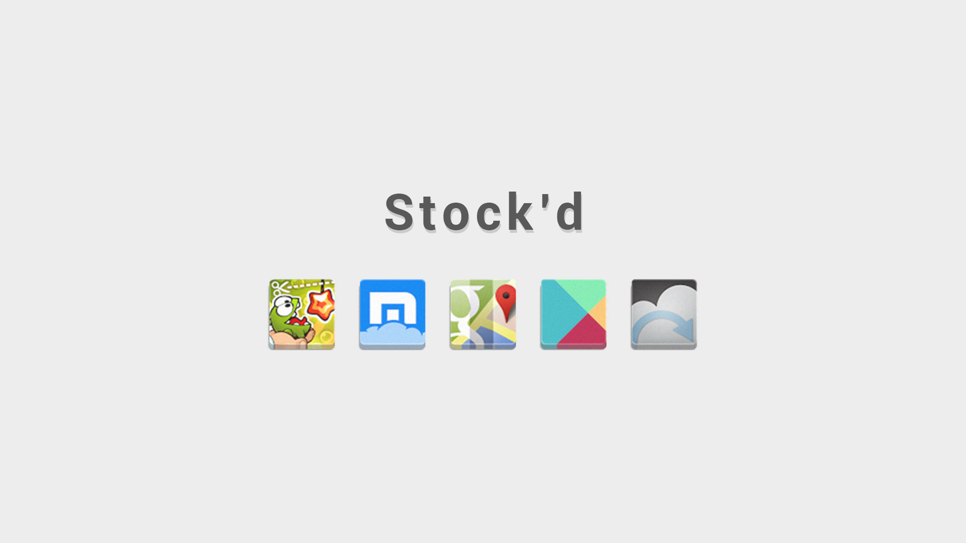 Stock'd Icons for Android by AlexJMiller