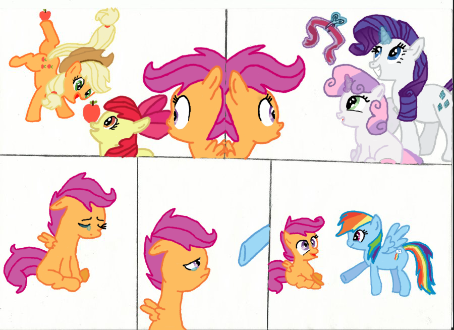 There, there, Scootaloo
