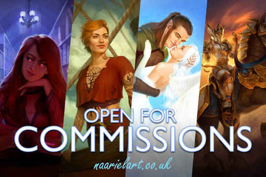 I'm open for commissions!