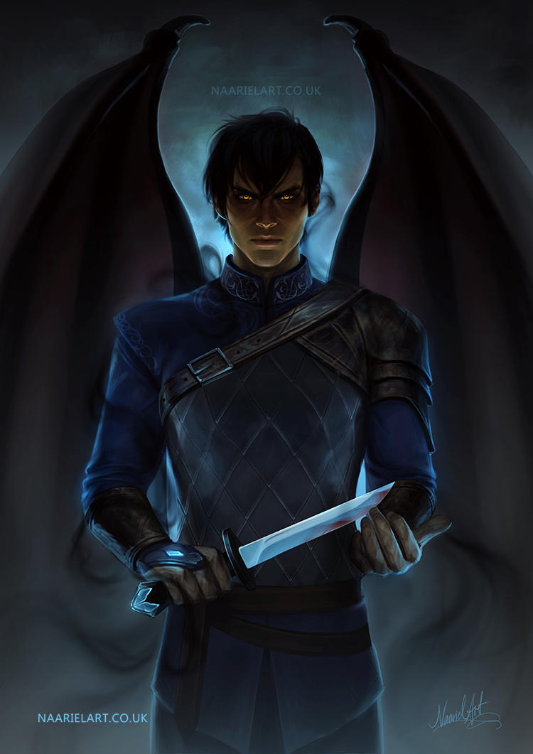 Azriel at work by Naariel on DeviantArt Azriel at work by Naariel on DeviantArt