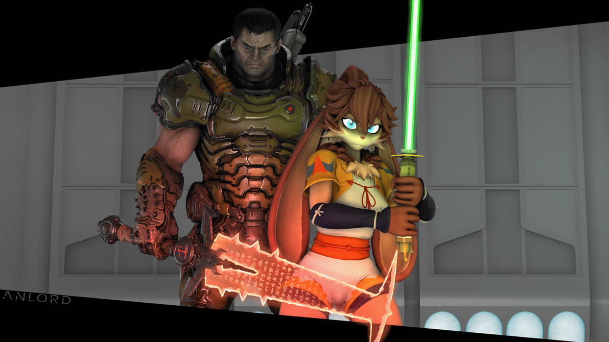 Floppa Doomslayer DOOM Slayer and Lop by Anlord2078 on DeviantArt