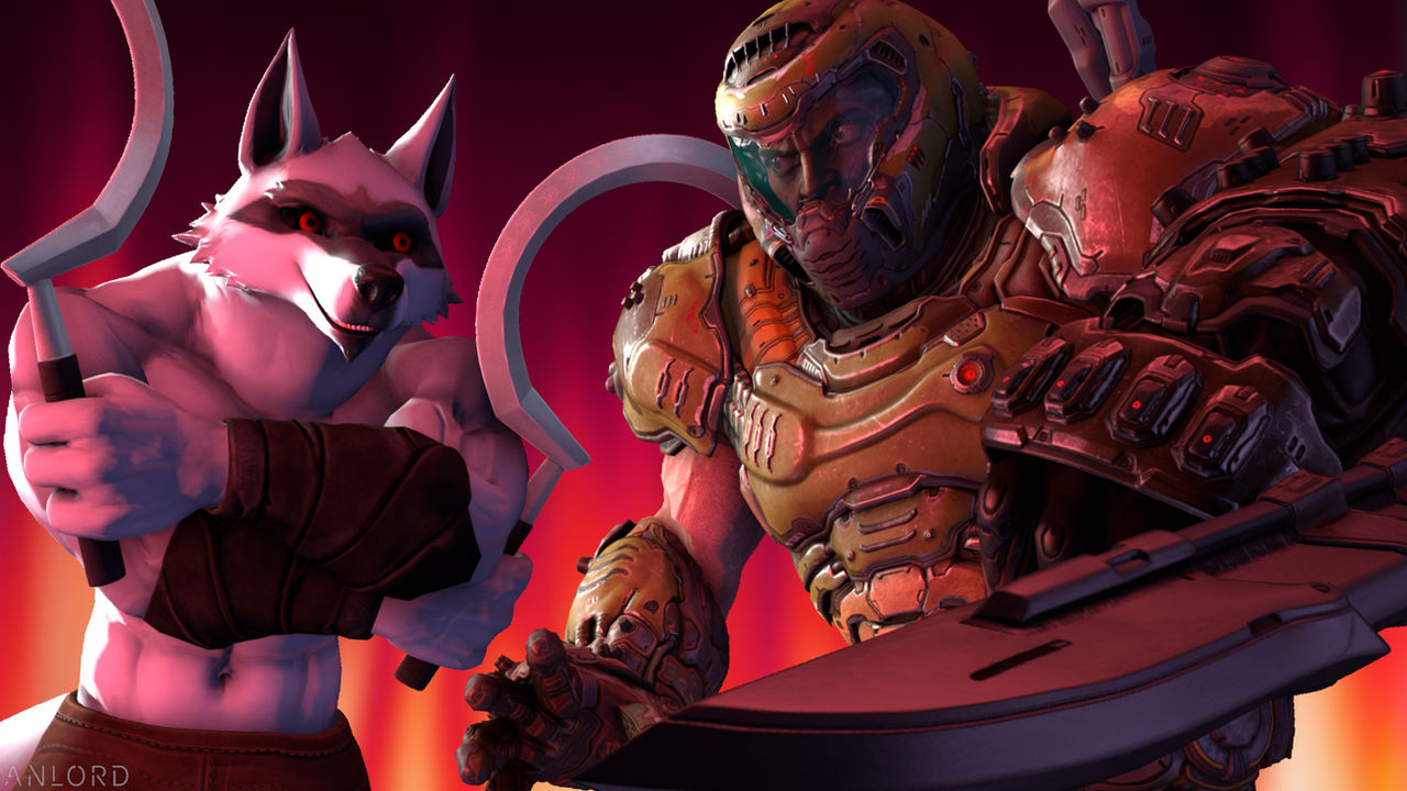 Floppa Doomslayer DOOM Slayer vs Death by Anlord2078 on DeviantArt