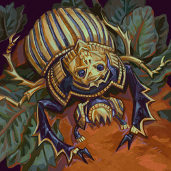 golden scarab