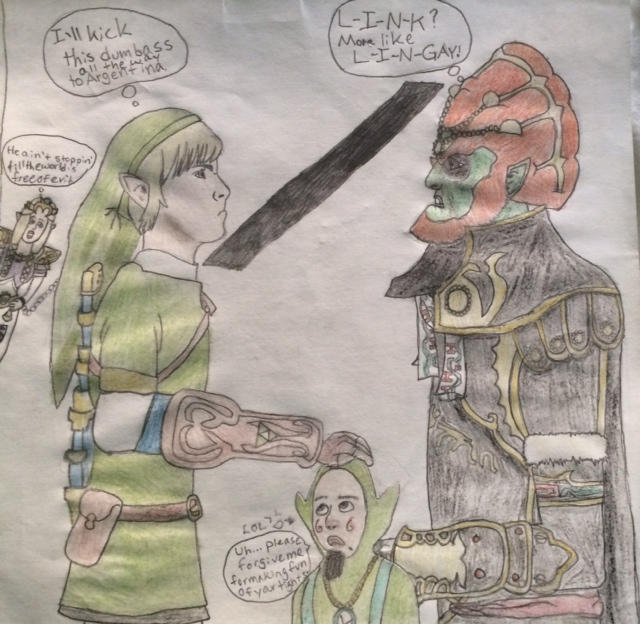 Legend of Zelda Rap from Smosh by MsPacManPacker on DeviantArt