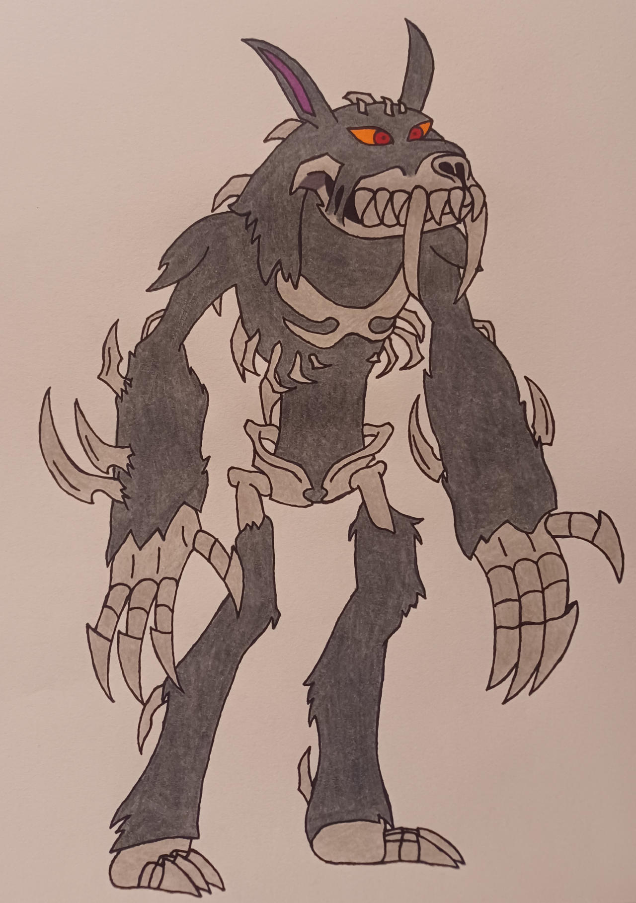 Tmnt 2012 Rahzar (Hazbin style) by AJthony7410 on DeviantArt