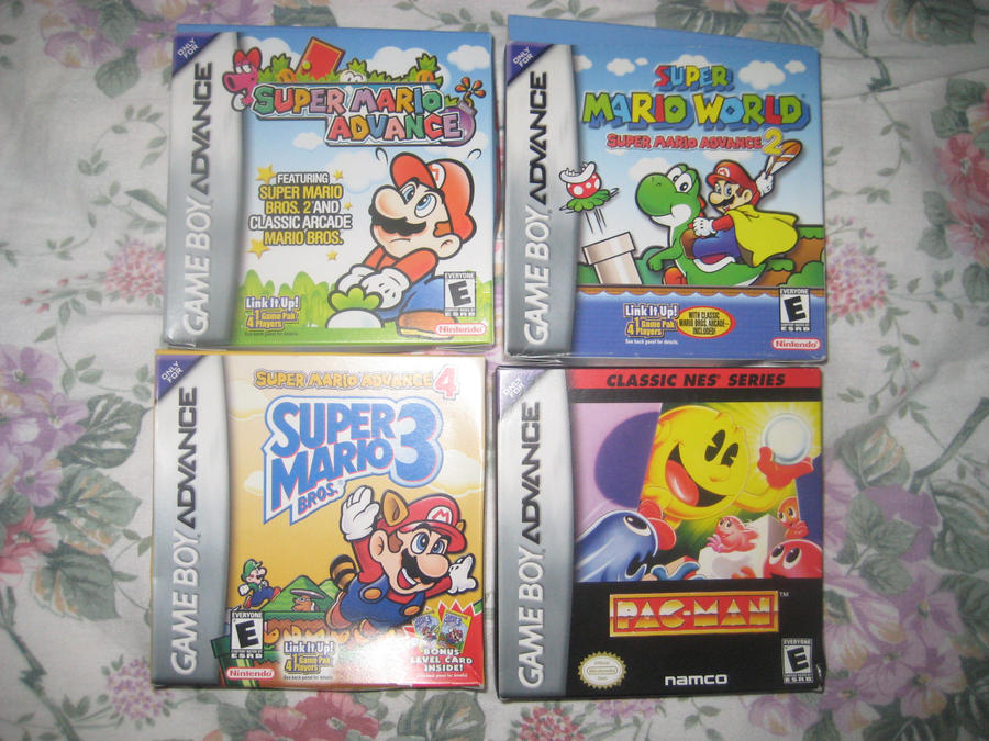 Gba Video Boxes My first GBA boxes by T95Master on DeviantArt