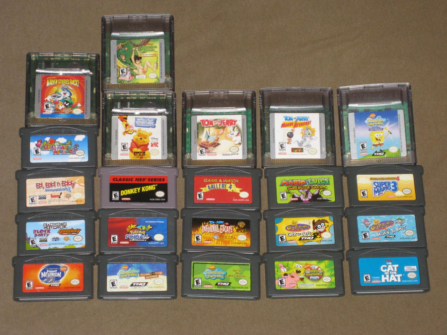 Gba Collection Rom My GBC and GBA collection by T95Master on DeviantArt