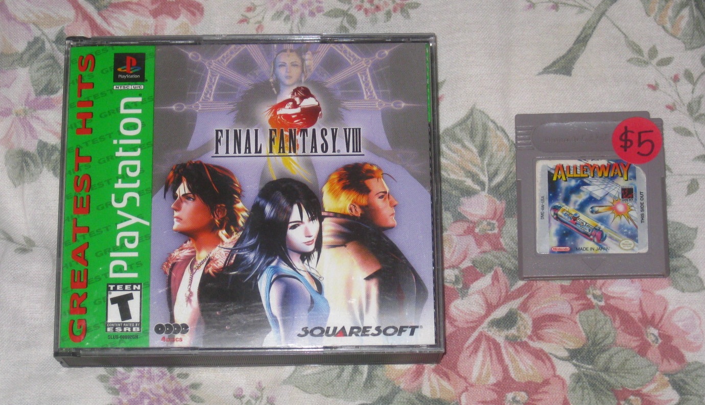 Final Fantasy VIII and Alleyway