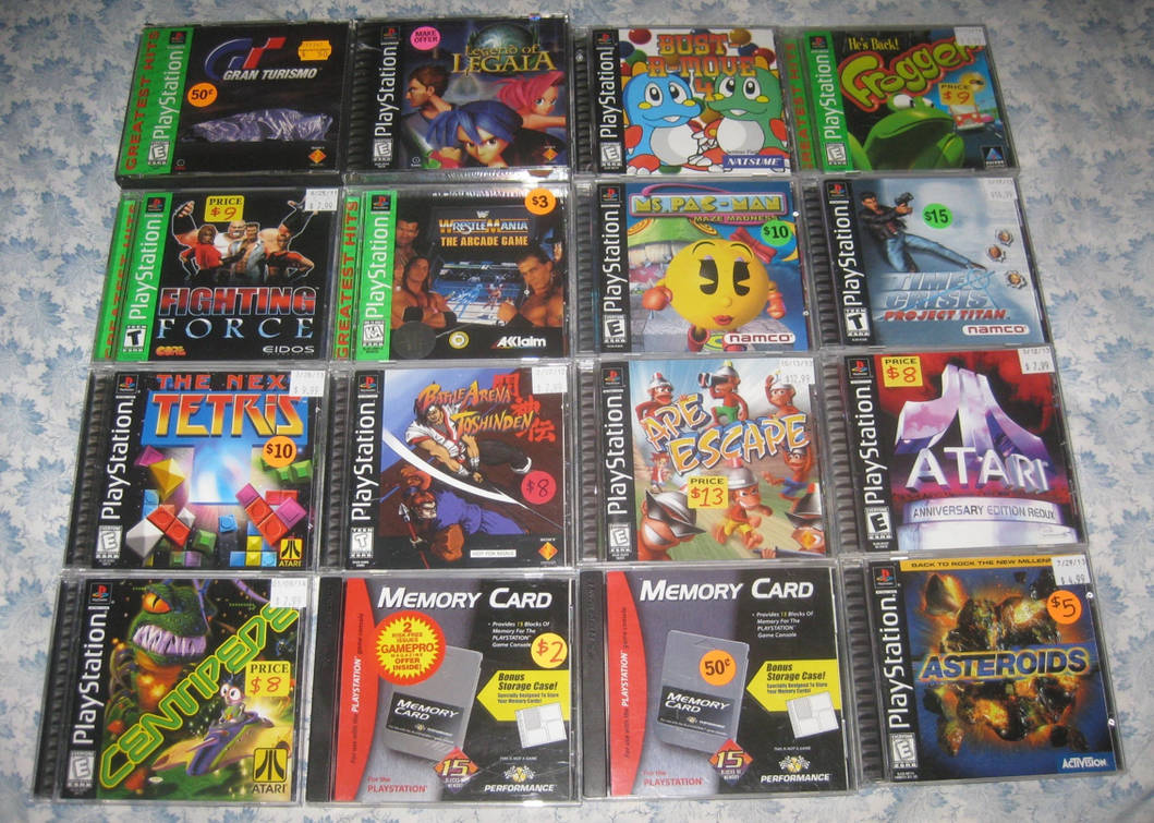 PS1 Collection Part 3 by T95Master on DeviantArt