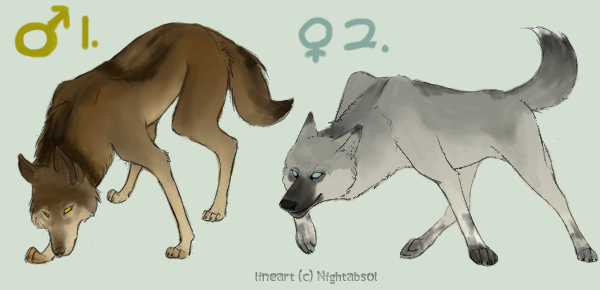 CLOSED ~ 2 Semi-Realistic Canine Breedables