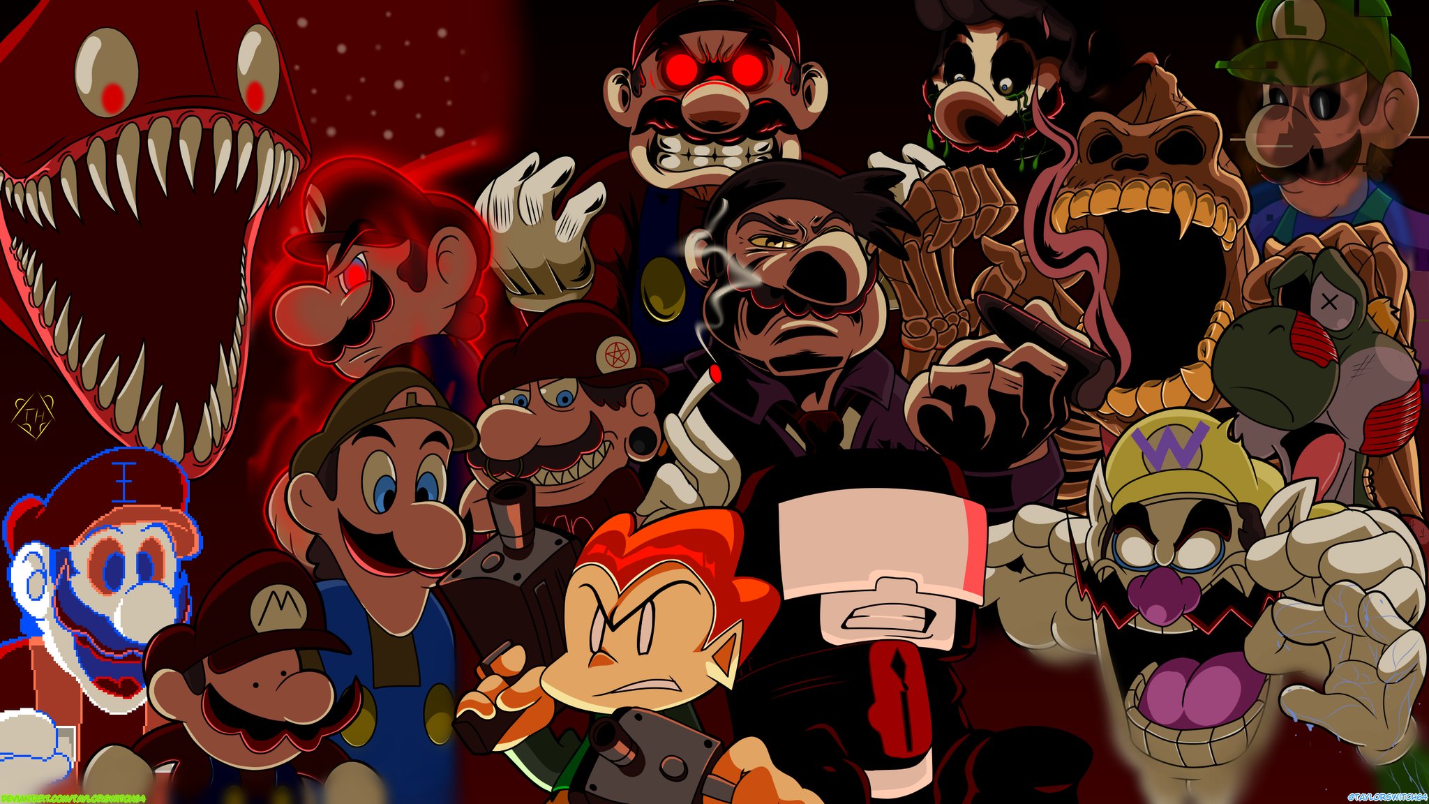 Madness Wallpaper by DeathGirl-Luz on Newgrounds