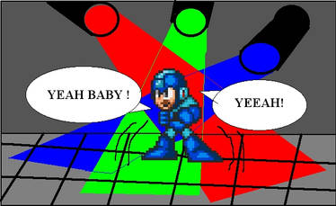 Dancing megaman