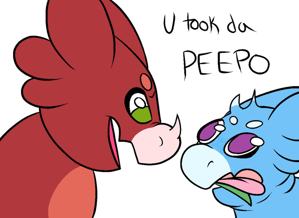 YOU took the peepo by MarlowMayhem on DeviantArt