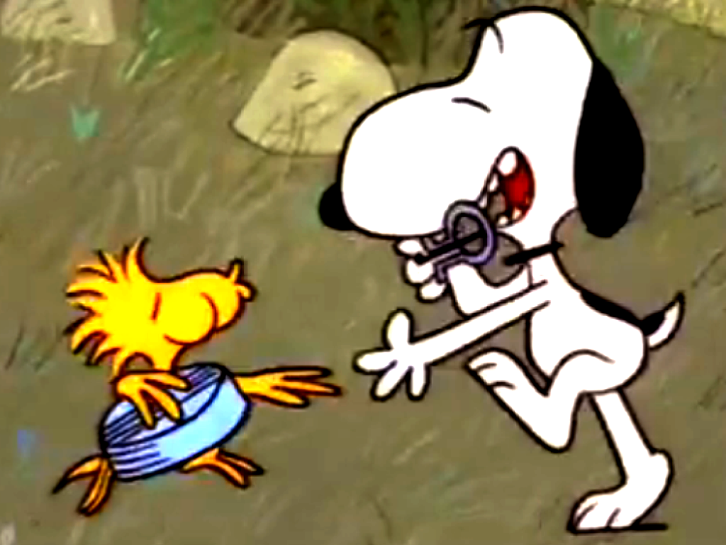 Snoopy dancing with Woodstock by BradSnoopy97 on DeviantArt
