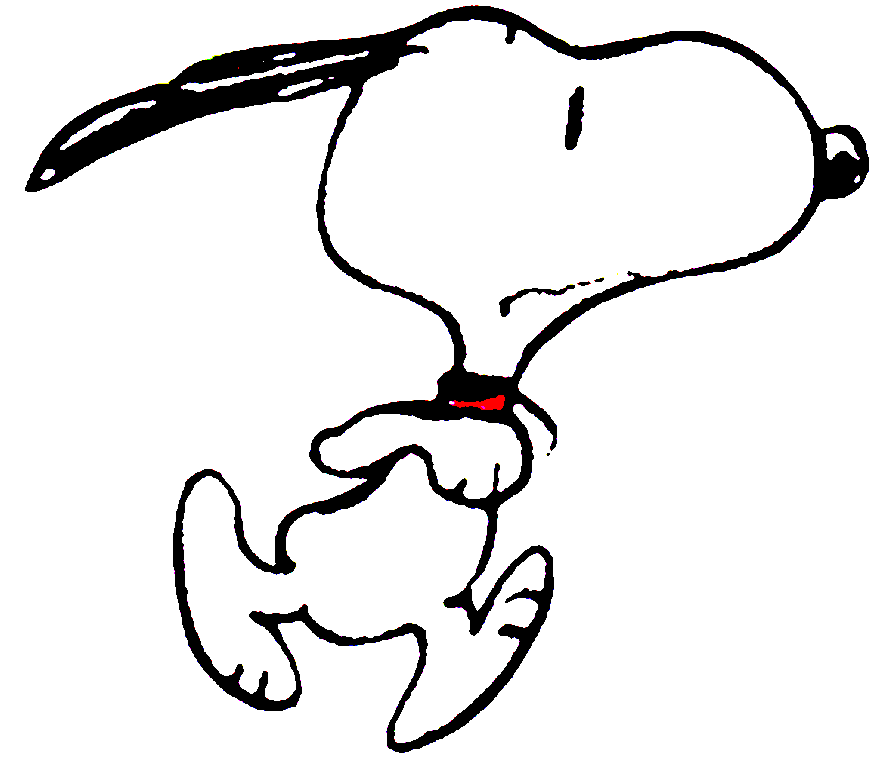 Snoopy Running by BradSnoopy97 on DeviantArt