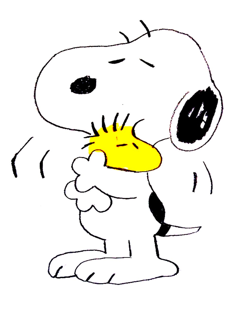 Snoopy Hugging Woodstock Draw By BradSnoopy97 On DeviantArt snoopy-hugging-woodstock-draw-by-bradsnoopy97-on-deviantart