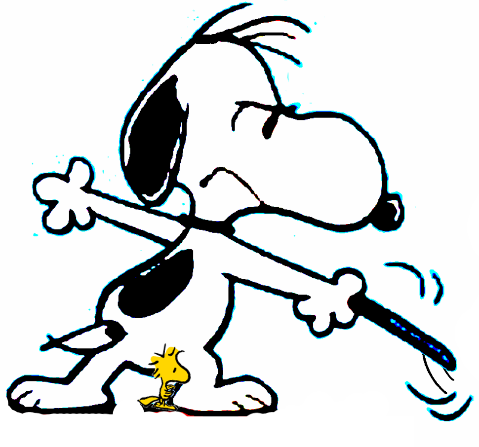 Snoopy Strangle Snoopy defending his little friend from danger by BradSnoopy97 on ...