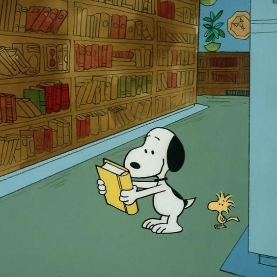 Snoopy Visits Library by BradSnoopy97 on DeviantArt