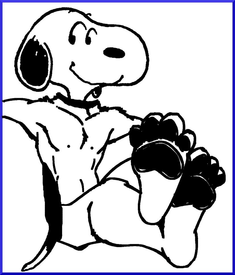 Snoopy Paws Sexy by BradSnoopy97 on DeviantArt