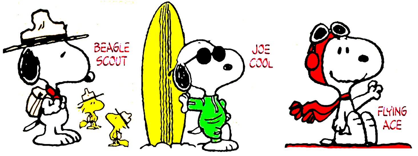 Noopy Dog Snoopy - Beagle Scout, Joe Cool And Flying Ace by BradSnoopy97 on ...