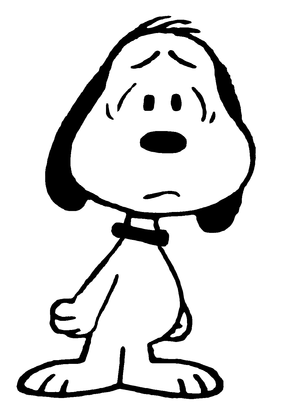 Snoopy Sad Vector by BradSnoopy97 on DeviantArt