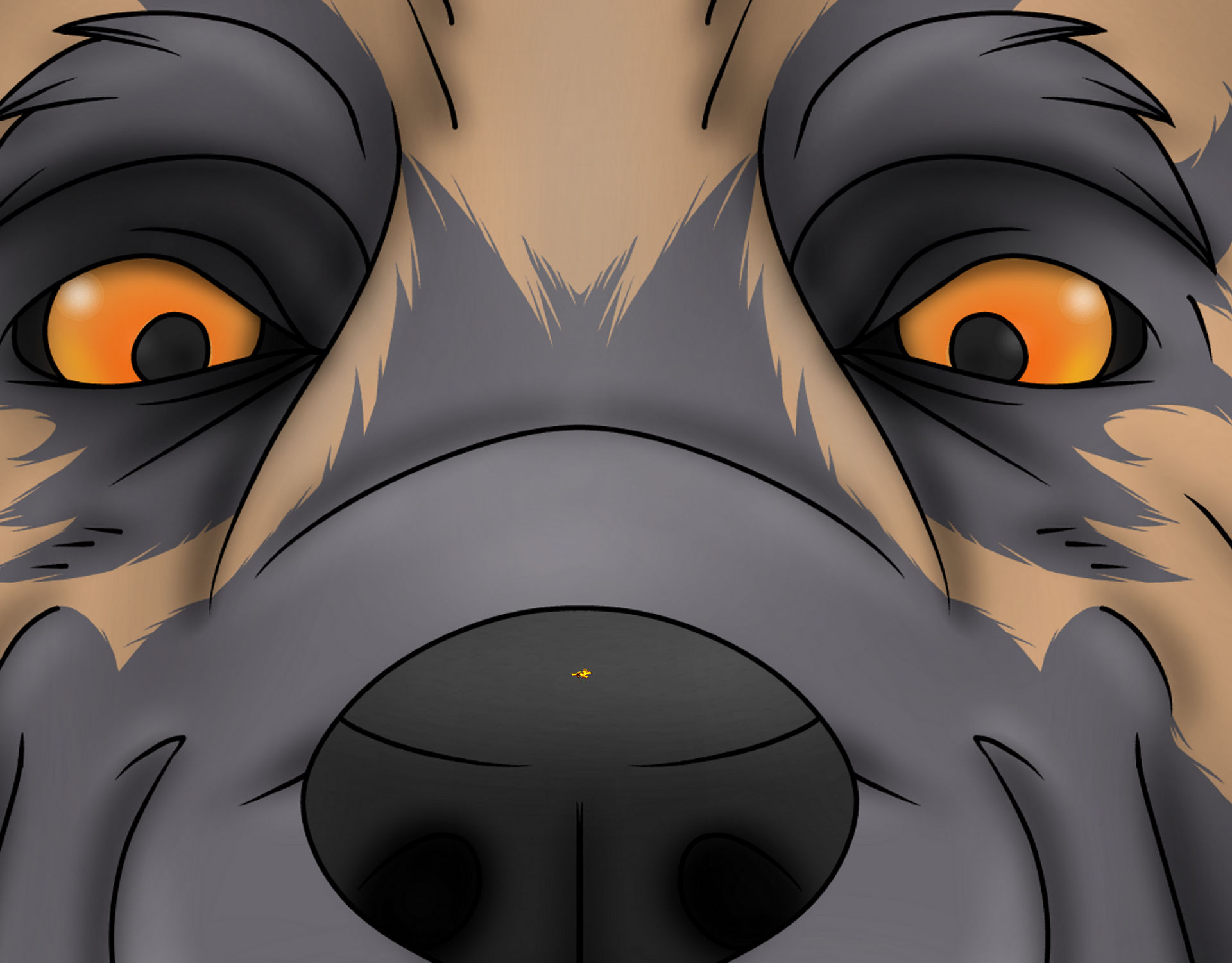 In the Muzzle of the Giant Mega Dog by BradSnoopy97 on DeviantArt