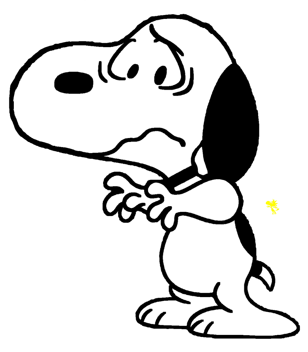 Stop being scared, Snoopy! by BradSnoopy97 on DeviantArt