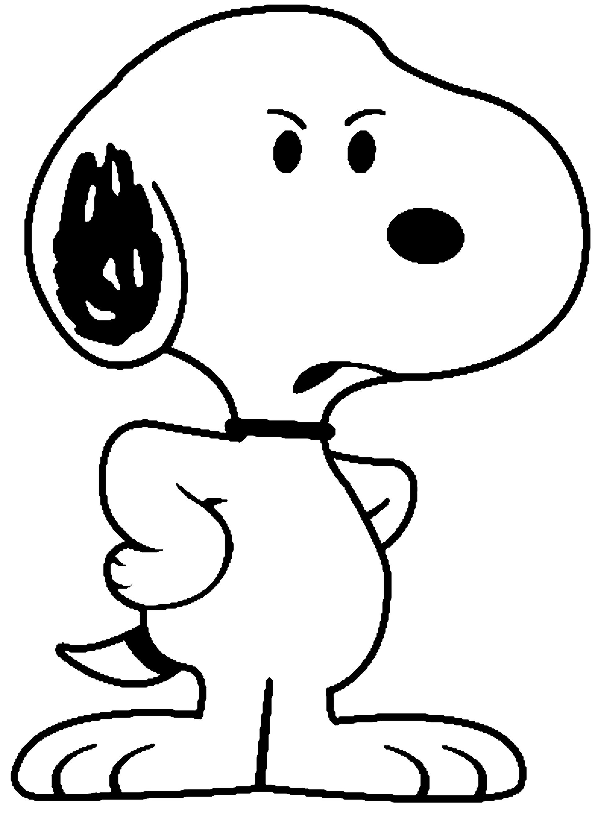Snoopy Rage Giant Angry Snoopy by BradSnoopy97 on DeviantArt