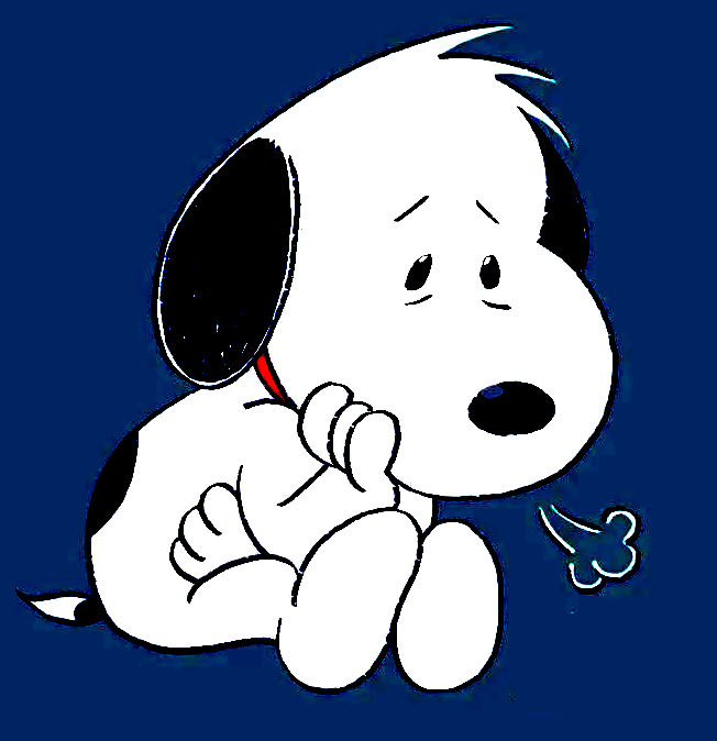 Sad Snoopy by BradSnoopy97 on DeviantArt