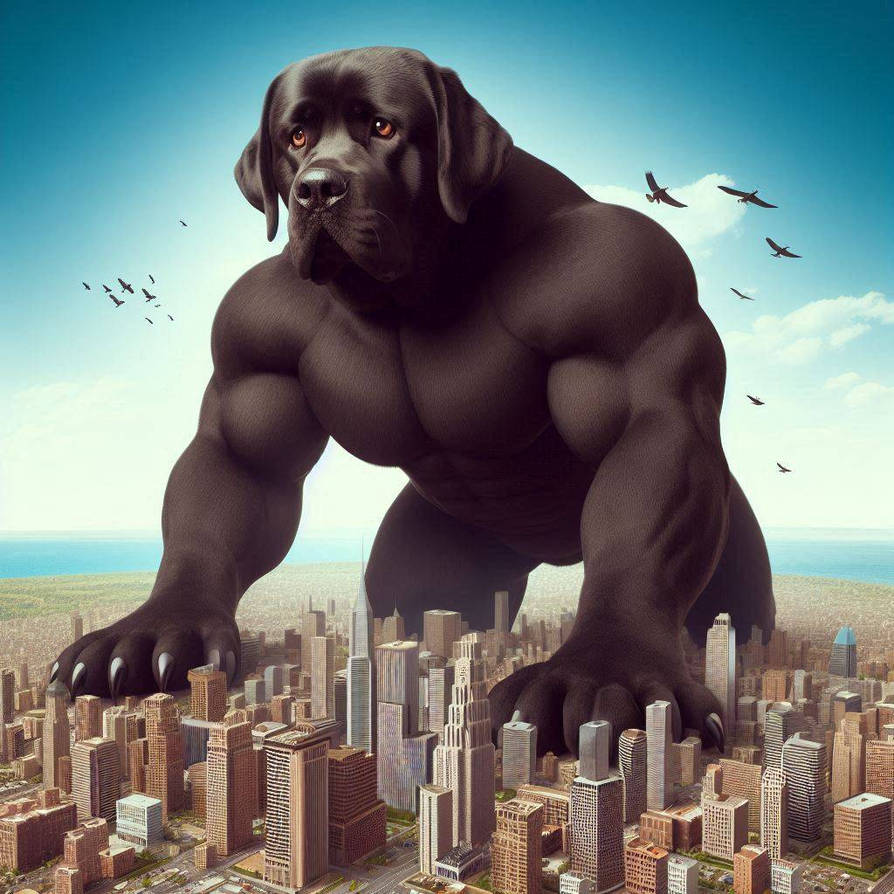 Hyper Labrador Mega Labrador Gigante by BradSnoopy97 on DeviantArt