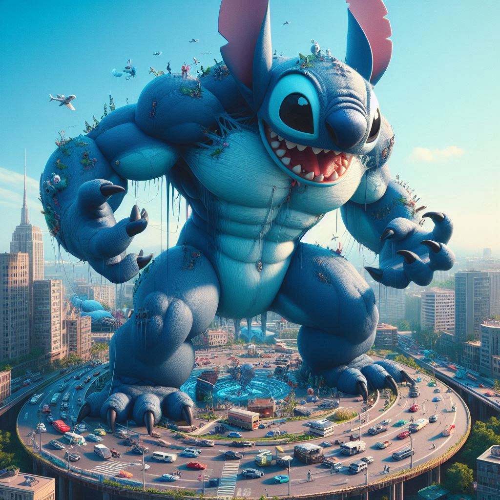 Deviantart Stitched GIANT STITCH 001 by BradSnoopy97 on DeviantArt