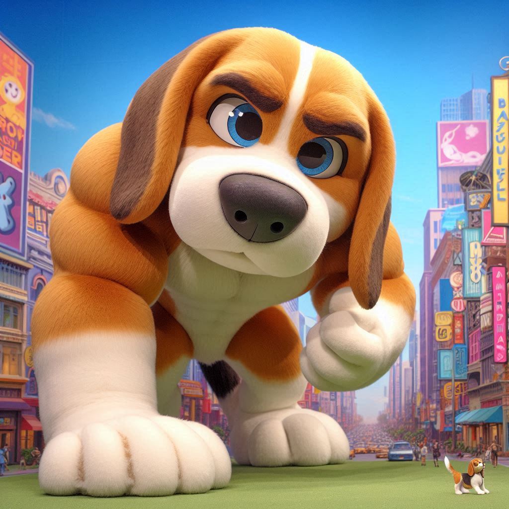 Beagle Oc GIANT BEAGLE 017 by BradSnoopy97 on DeviantArt