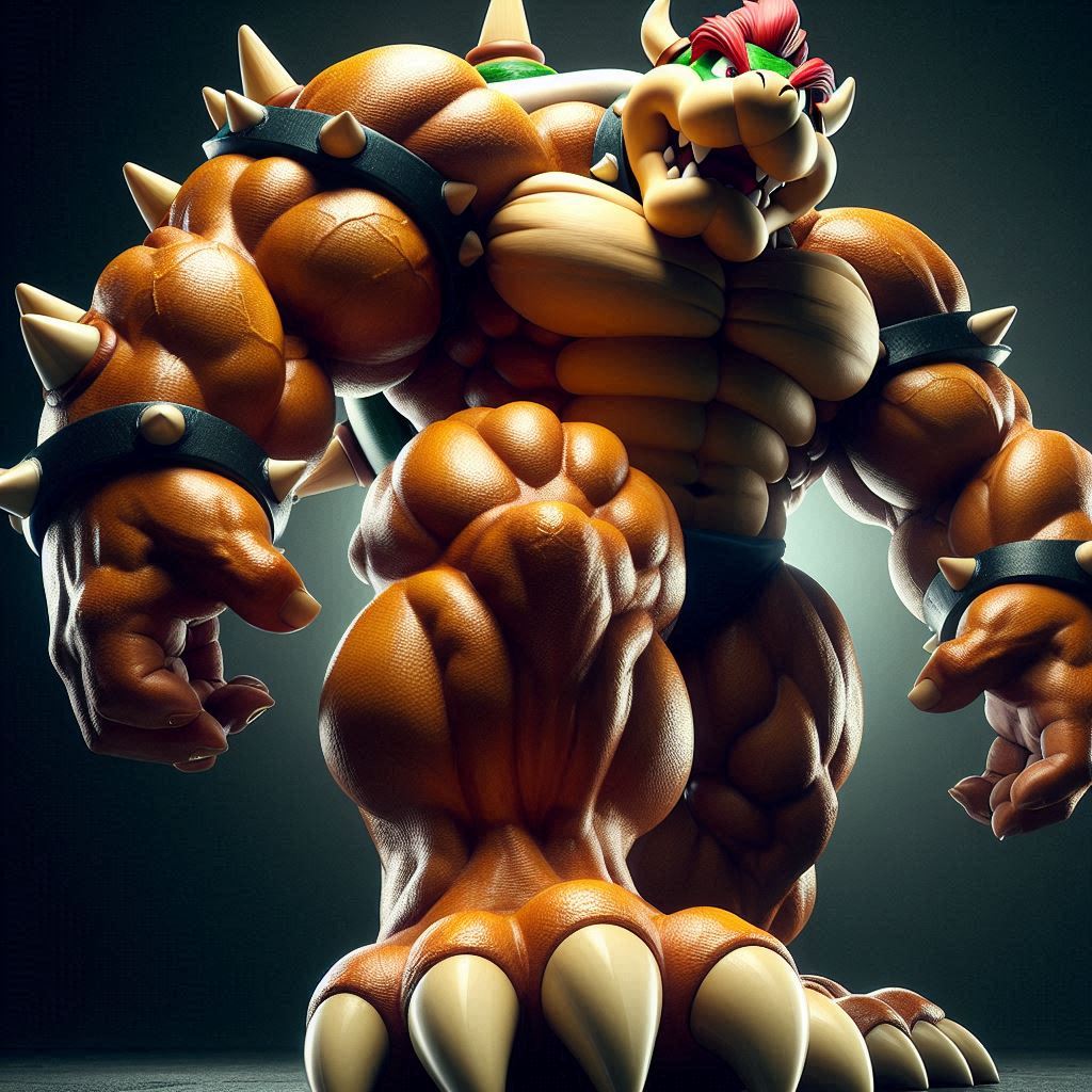 Buff Saurus Buff Bowser by BradSnoopy97 on DeviantArt