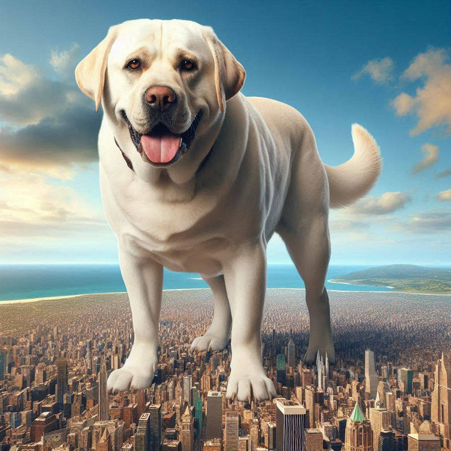 Giant Lab GIGANTIC LABRADOR by BradSnoopy97 on DeviantArt