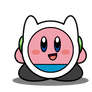 Kirby Adventure Time: Finn the Human