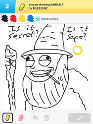 Draw Something - Gandalf