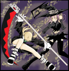 Maka + Soul Vs Blair