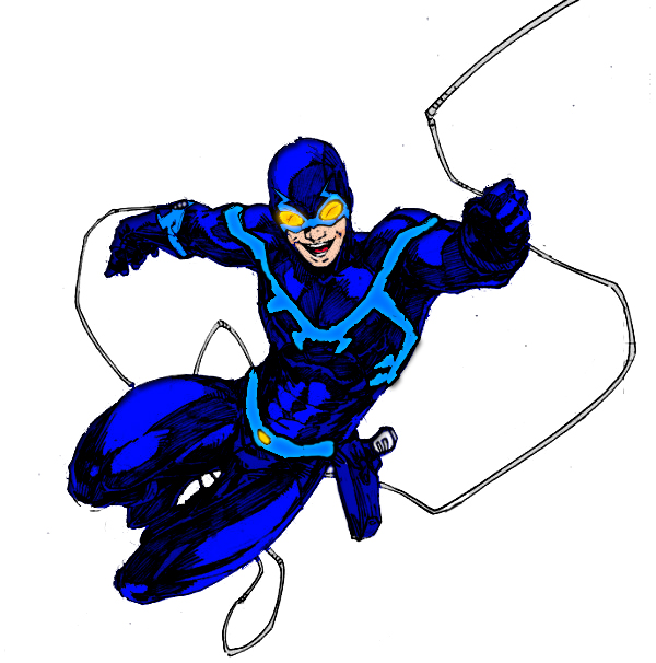 Blue Beetle by Traethedesigner on DeviantArt