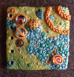 Polymer Clay Book Cover