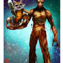 Rocket e Groot