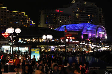 Night Light in Darling Harbour